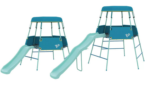 Outdoor kids climbing frame - climbing,