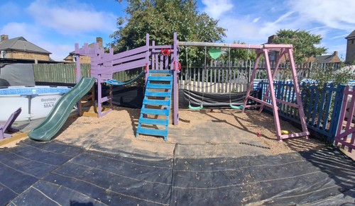 Kids climbing frame swings - climbing,