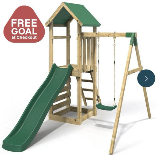 Wooden kids climbing frame - frame, set