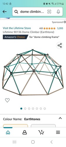 Dome climbing frame - climbing,