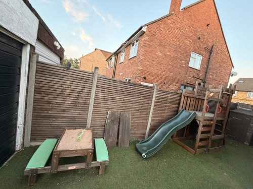Wooden playhouse climbing - wooden,