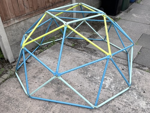 Metal dome climbing frame - dome,
