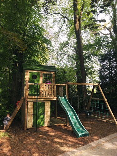 The den playhouse - den, climbing