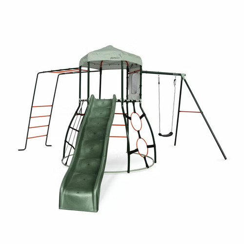 Plum metal climbing - metal, dome
