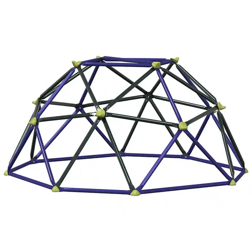 Children climbing dome blue - dome,