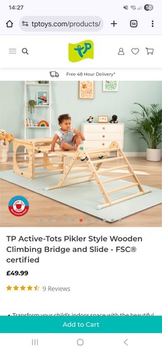 Wooden climbing frame with - climbing,