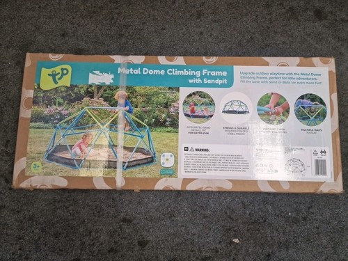 Metal dome climbing frame - tp,