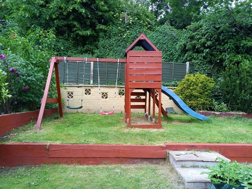 Wickey wooden climbing frame - wickey,