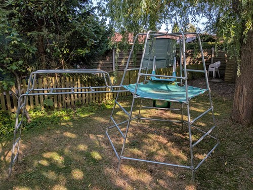 Children climbing frame - climbing,
