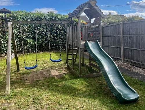 Wickey wooden climbing frame - climbing,