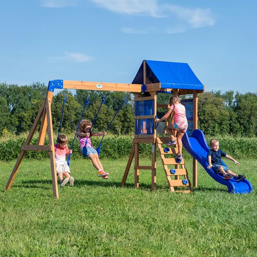 Climbing frame backyard - climbing,